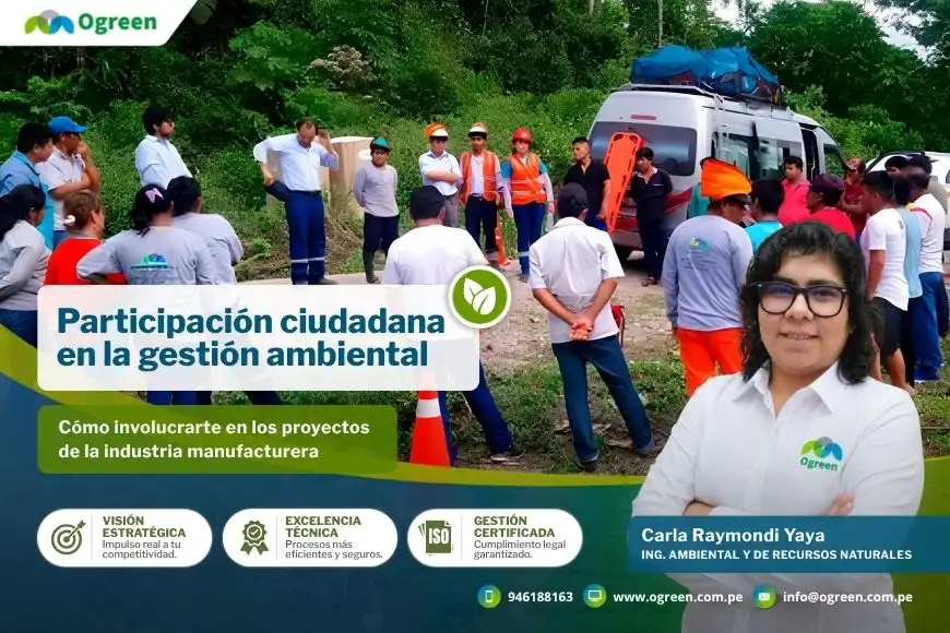 Participación ciudadana en la gestión ambiental