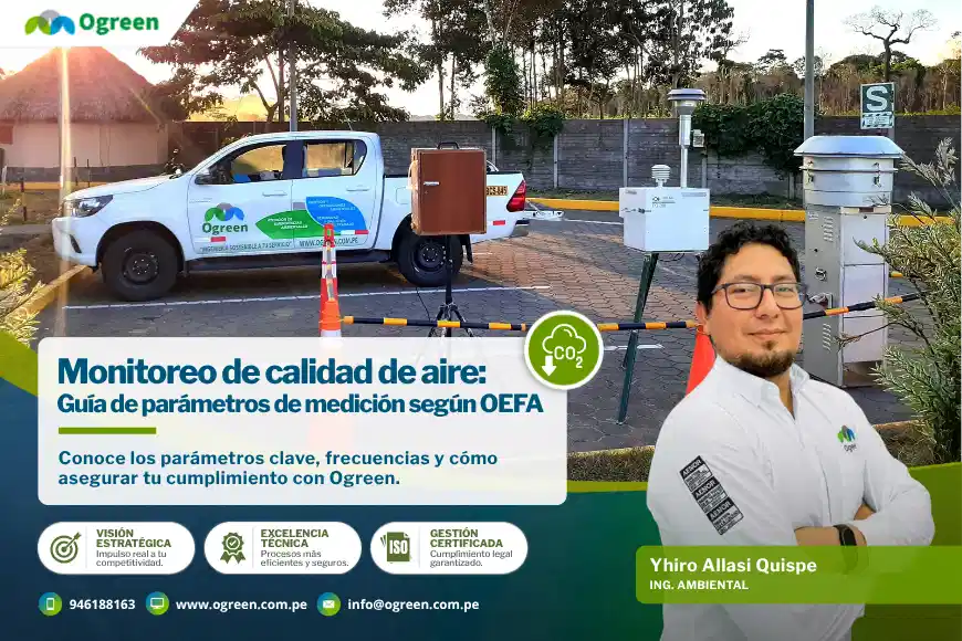 Monitoreo de Calidad de Aire Guía de Parámetros Clave de Medición según OEFA